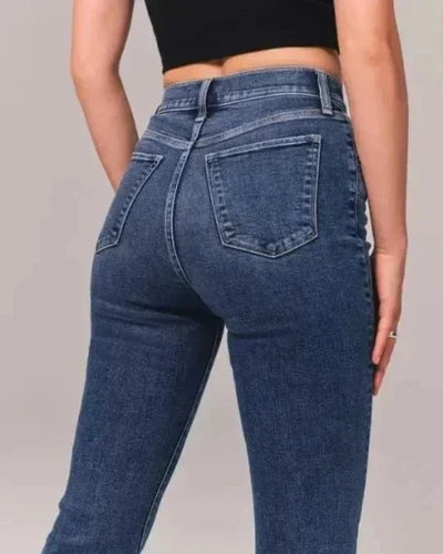 High Waist Flared Jeans