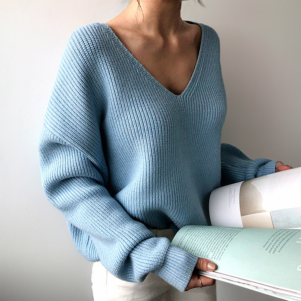 Emma™ - Weicher Lagen-Strickpullover