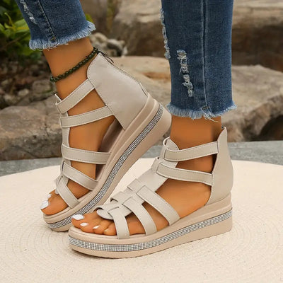 CHLOE™ - Elegant Wedge Sandals