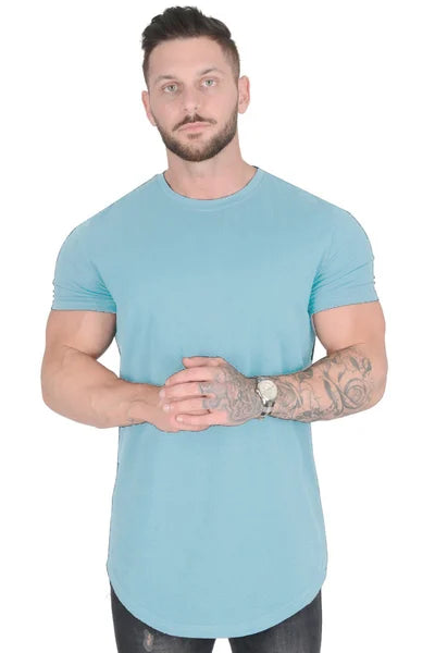 Essential T-shirt with drop cut