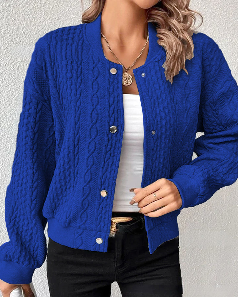 Erika™ - Comfortable cardigan with handmade details