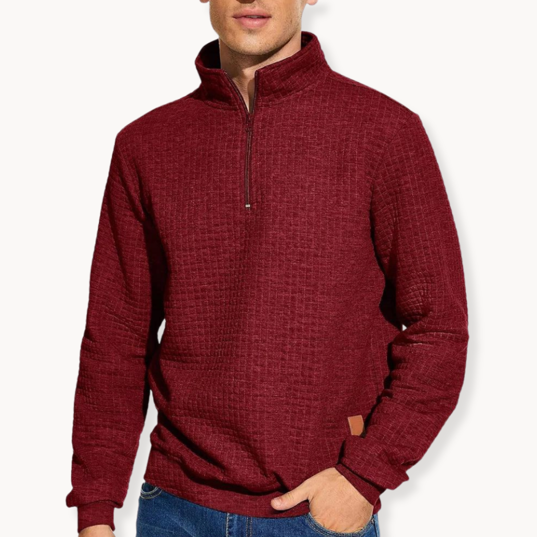 Javier™ Quarter-Zip Sweater