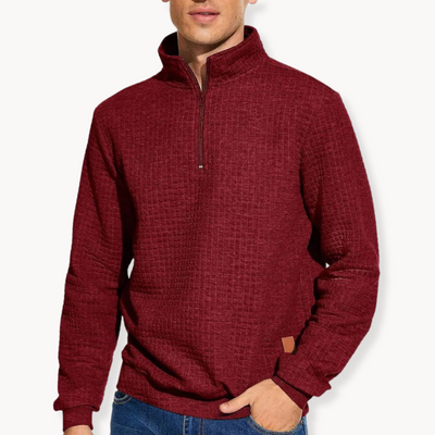 Javier™ Quarter-Zip Sweater