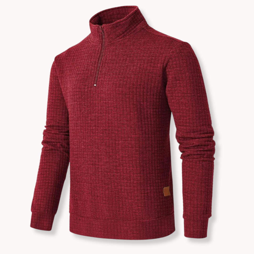 Javier™ Quarter-Zip Sweater