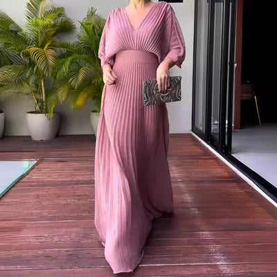 Cora™ - Breezy Ribbed Maxi Dress