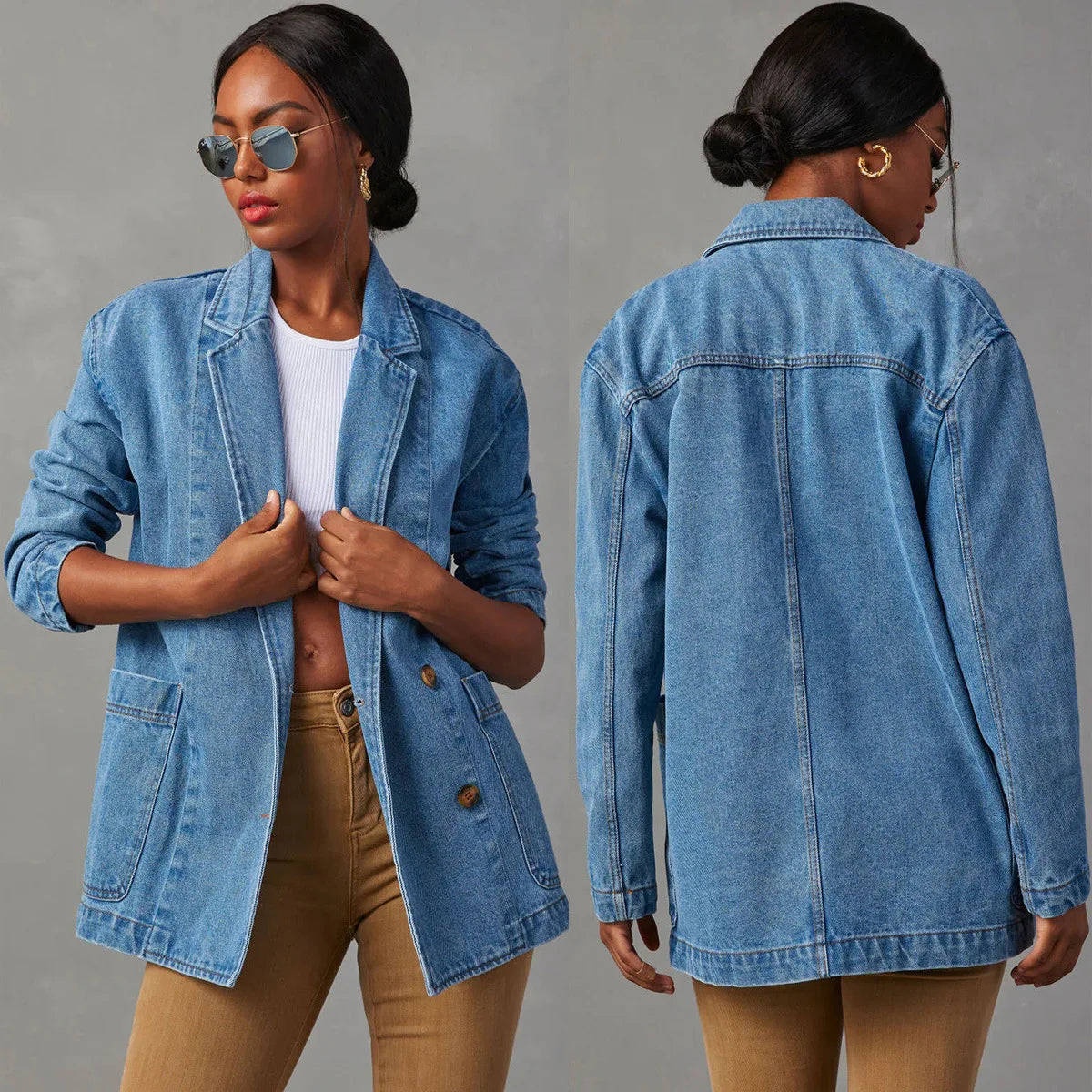 VALENA™ | CLASSIC DENIM BLAZER