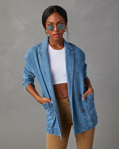 VALENA™ | CLASSIC DENIM BLAZER