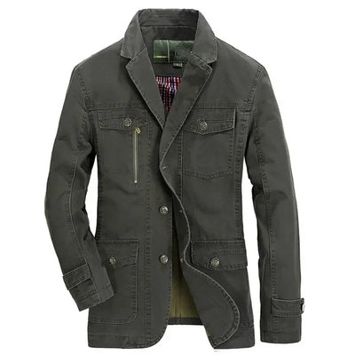 Smith Elegant Canvas Coat