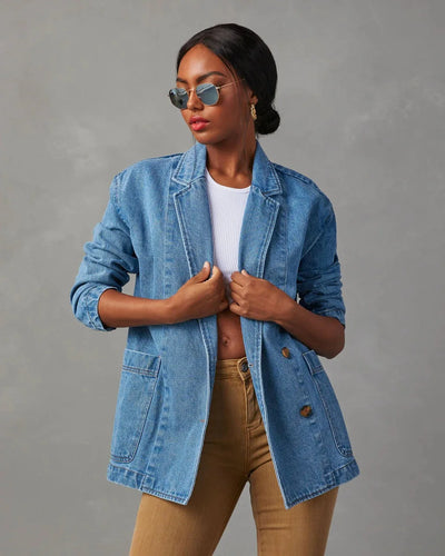 VALENA™ | CLASSIC DENIM BLAZER