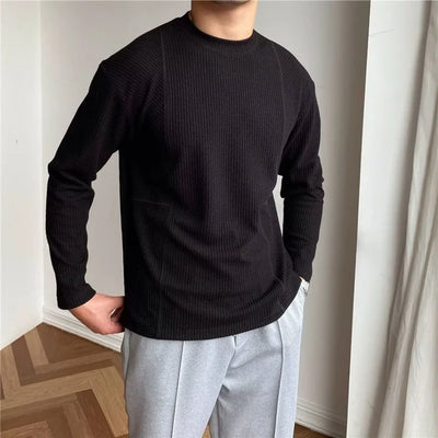 Korean Style Patchwork Pullover