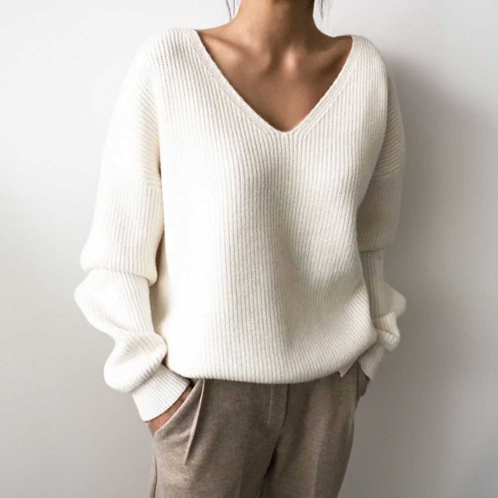 Emma™ - Weicher Lagen-Strickpullover