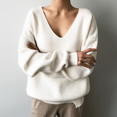 Emma™ - Weicher Lagen-Strickpullover