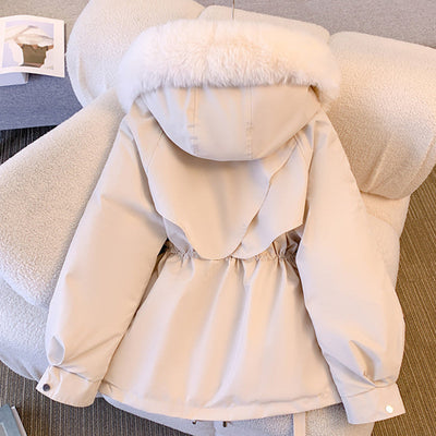 Celestia | Luxe Fur-Trimmed Winter Coat