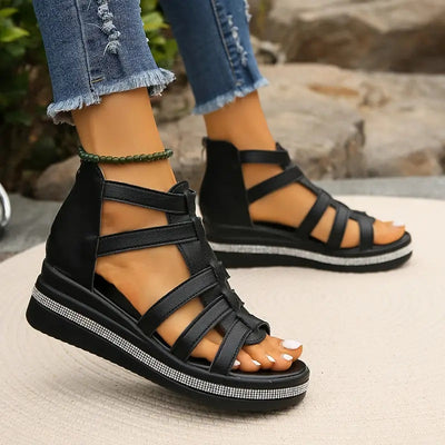 CHLOE™ - Elegant Wedge Sandals