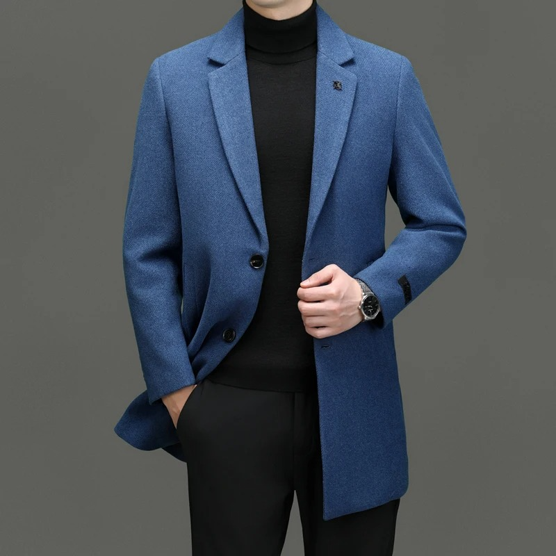 Elegant 3/4 Wool Coat