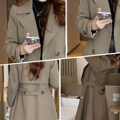 Dinah – Timeless Wool Trench Coat